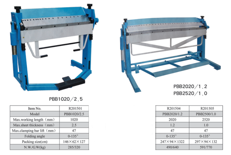 FOLDING MACHINE PBB1020 2.5 PBB2020 1.2 PBB 2520 1.0